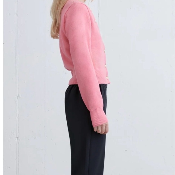 Oak and Fort Pink Button-Up cardigan - Picture 2 of 4